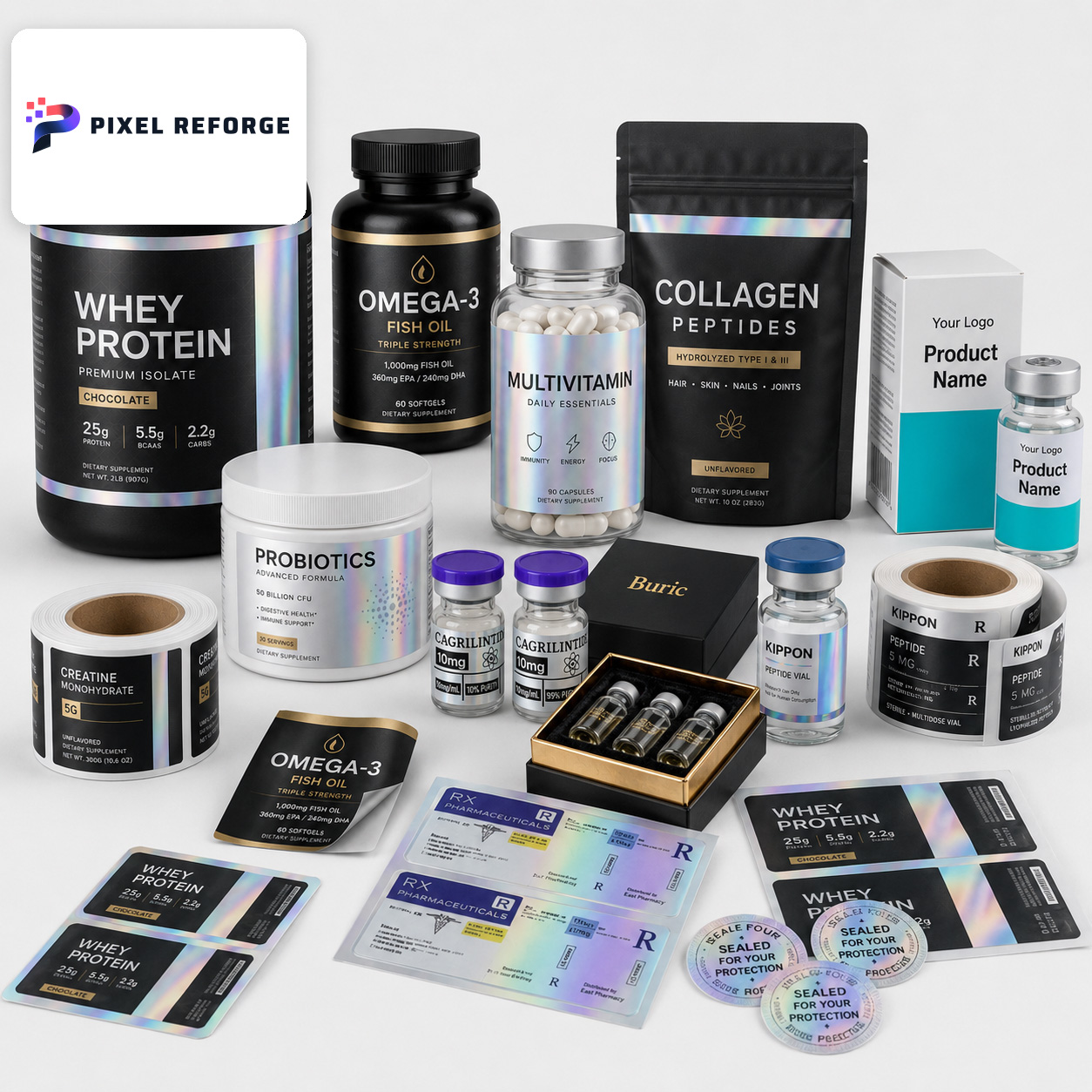 Small batch custom packaging support